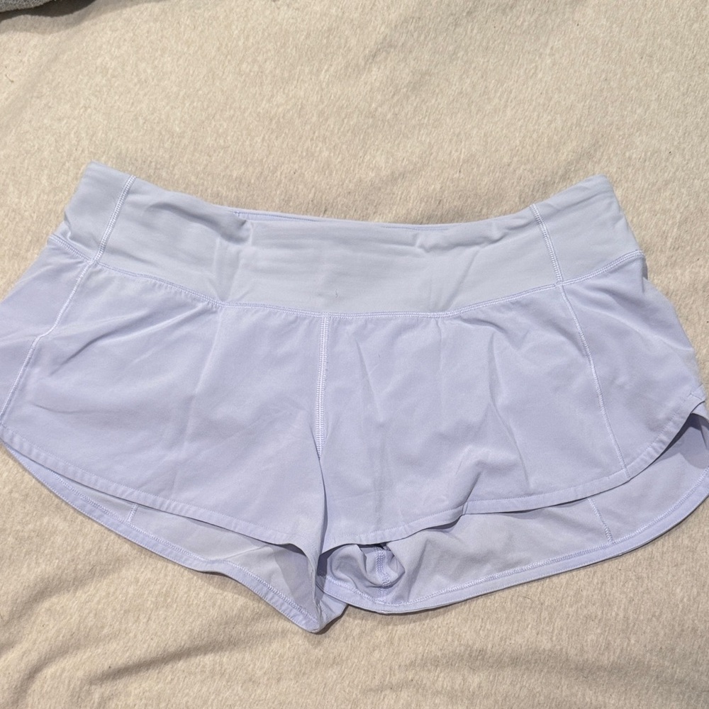Lululemon Athletica Lavender Running Shorts